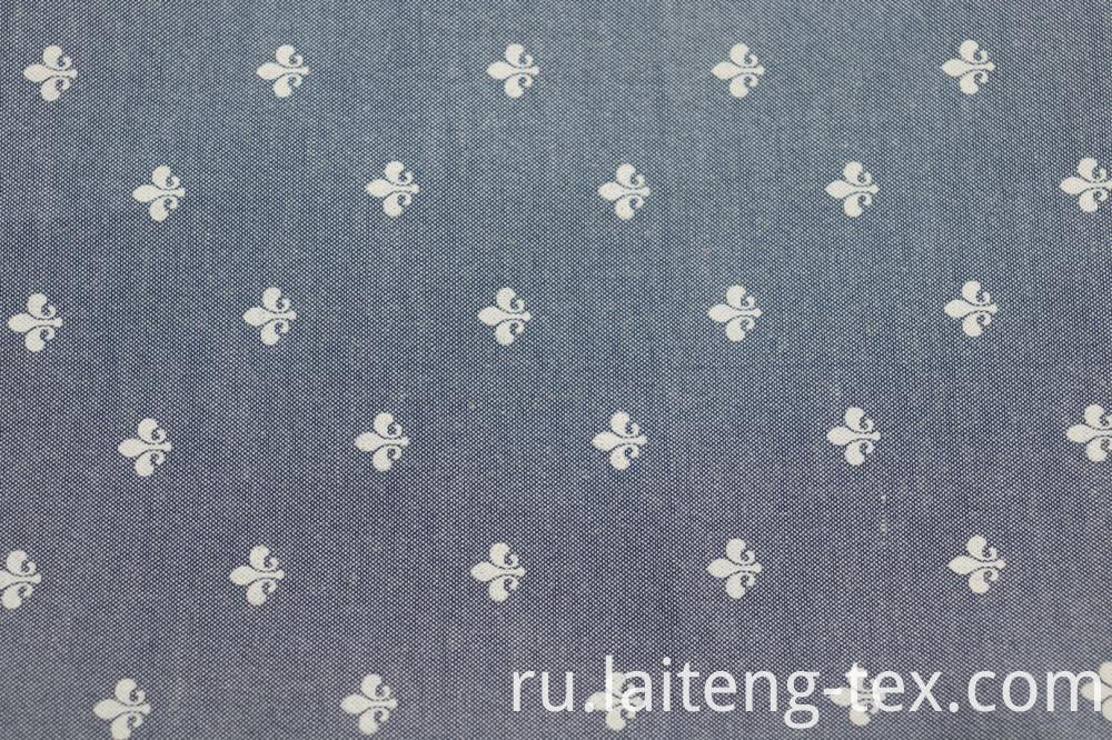 100% хлопок ткань шамбре для тканых мужских рубашек 100% Cotton Chambray Fabric For Men's Woven Shirts